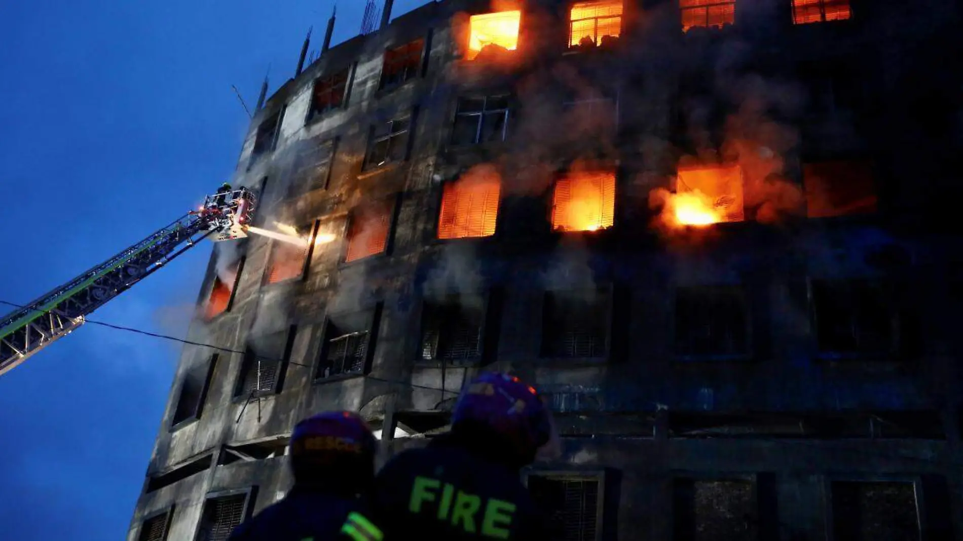 Incendio Fábrica